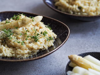 Bio Blitz-Risotto Spargel